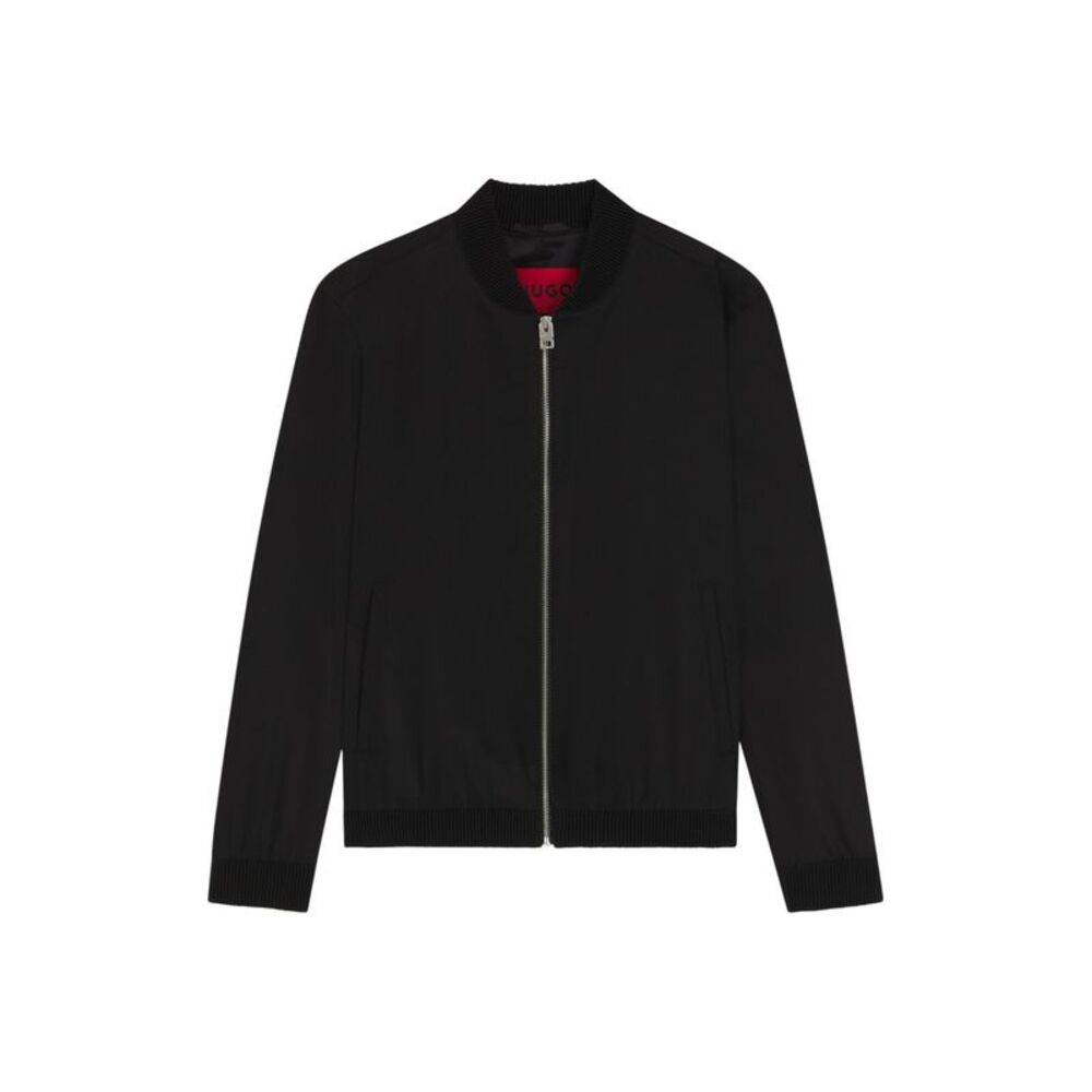 Hugo Mens Evalom Plain Overshirt / Black